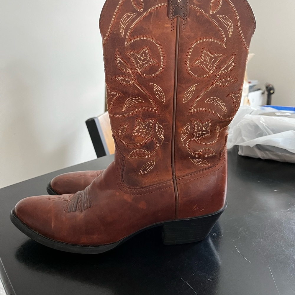 Ariat Brown Heeled Boots